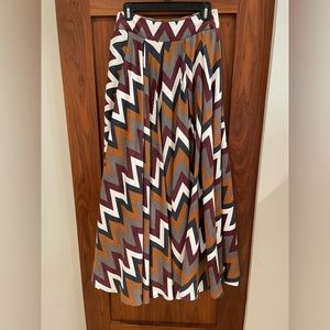Anthropologie full length stunning skirt